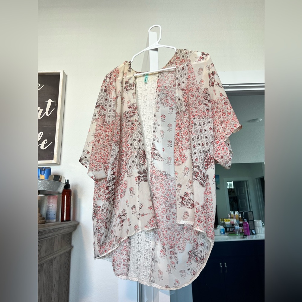 Floral kimono